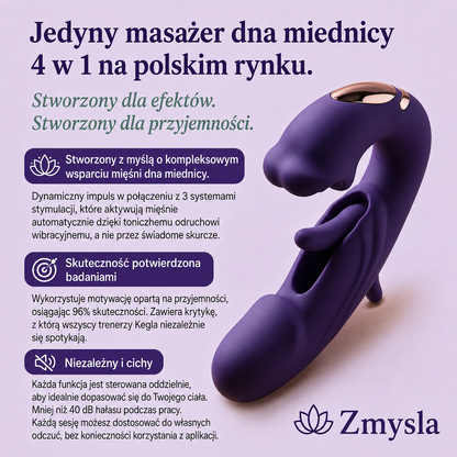 Zmysla™ – 4-w-1 aktywator mięśni dna miednicy